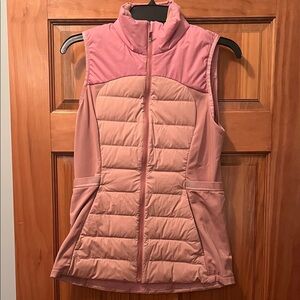 Women's Pink Quilted Vest
